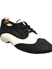 Carica immagine nella Galleria, Wish Dance Shop Jazz 07 Glitter Bianco/ Glitter Nero Kro Nero