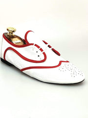 Load image into Gallery viewer, Wish Dance Shop Jazz 07 Pelle Bianca Kro Rosso