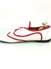 Load image into Gallery viewer, Wish Dance Shop Jazz 07 Pelle Bianca Kro Rosso