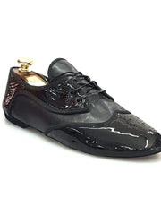 Load image into Gallery viewer, Wish Dance Shop Jazz 07 Pelle Nera Vernice Nera Kro Nero