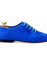 Carica immagine nella Galleria, Jazz 03 da Allenamento in Camoscio Blu Wish Dance Shop
