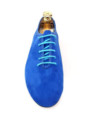 Carica immagine nella Galleria, Jazz 03 da Allenamento in Camoscio Blu Wish Dance Shop