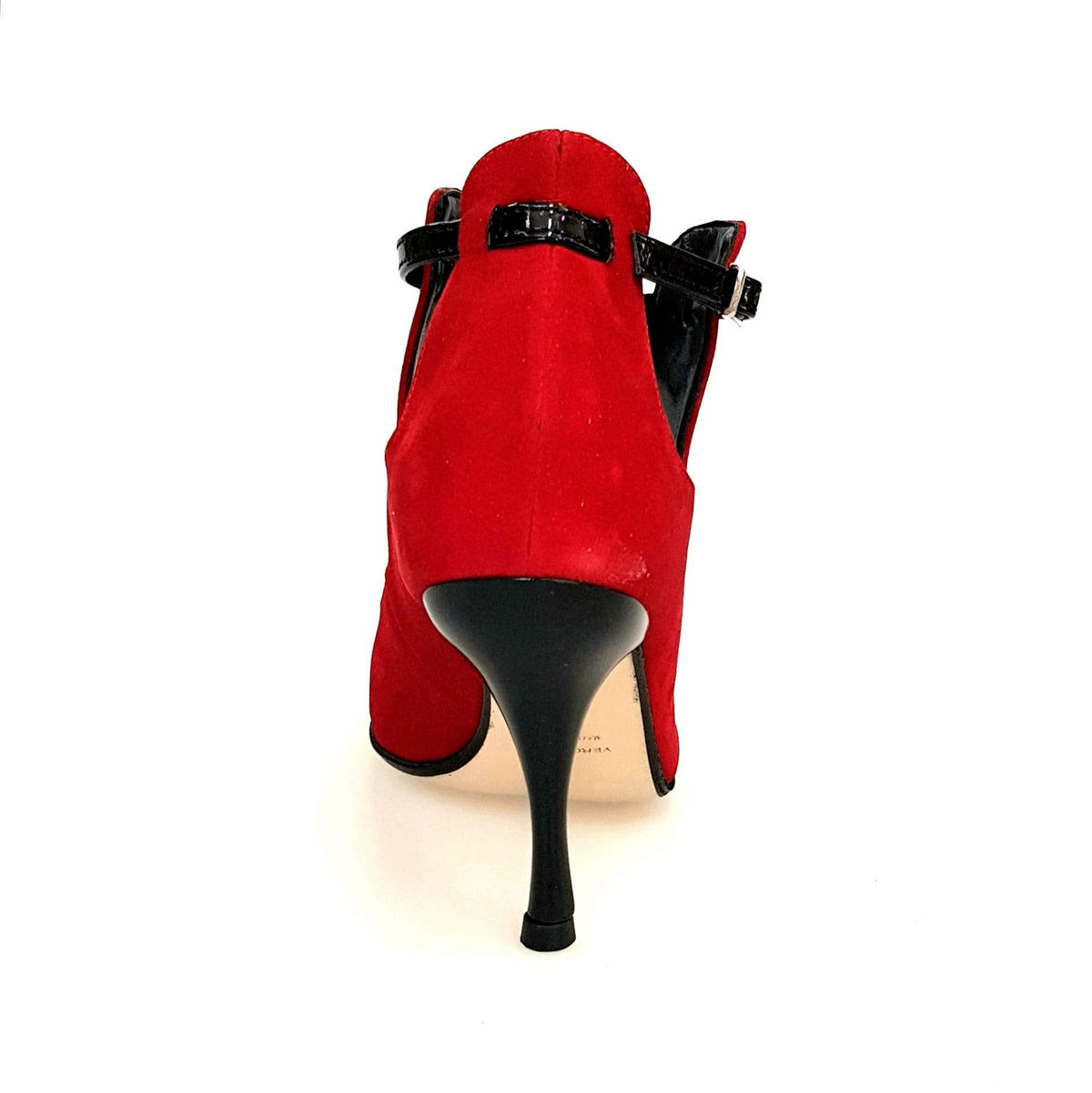Scarpa in camoscio rosso Jenny Red Wish Dance, vista dall'alto