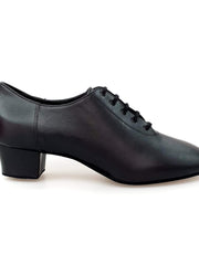 Carica immagine nella Galleria, Philip (888) - Latino Uomo Stringata Flex per Latino Americano Danze Sportive Mod. Oxford in Pelle Nera Suola Ultraflex Wish Dance Shop