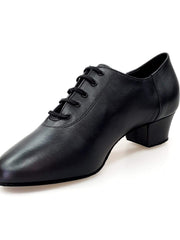 Carica immagine nella Galleria, Philip (888) - Latino Uomo Stringata Flex per Latino Americano Danze Sportive Mod. Oxford in Pelle Nera Suola Ultraflex Wish Dance Shop