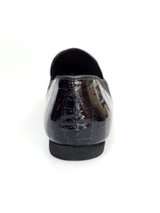 Carica immagine nella Galleria, Wish Dance Shop Mocassino Uomo in Camoscio Nero e Pom Pon Rosso