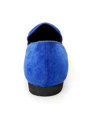 Carica immagine nella Galleria, Wish Dance Shop Mocassino Uomo in Camoscio Royal Blu