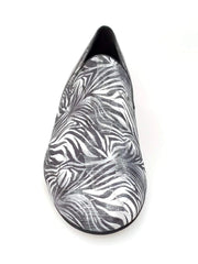 Carica immagine nella Galleria, Wish Dance Shop Mocassino Uomo in Giungla Grigio e Tallone in Camoscio Grigio