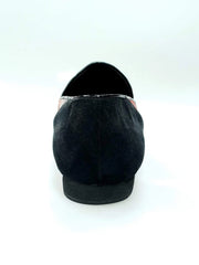 Carica immagine nella Galleria, Wish Dance Shop Mocassino Uomo in Giungla Rosso e Tallone in Camoscio Nero
