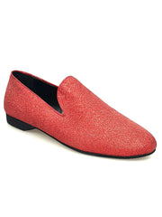 Load image into Gallery viewer, Wish Dance Shop Mocassino Uomo in Glitter Rosso