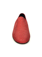 Load image into Gallery viewer, Wish Dance Shop Mocassino Uomo in Glitter Rosso