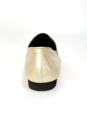 Carica immagine nella Galleria, Wish Dance Shop Mocassino Uomo in Kate Oro e Tallone Lurex Oro