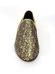 Carica immagine nella Galleria, Wish Dance Shop Mocassino Uomo in Kate Oro e Tallone Lurex Oro