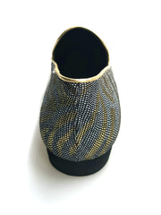 Carica immagine nella Galleria, Wish Dance Shop Mocassino Uomo in Lurex Zebrato Oro