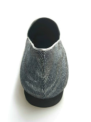 Carica immagine nella Galleria, Wish Dance Shop Mocassino Uomo in Lurex Zebrato Silver