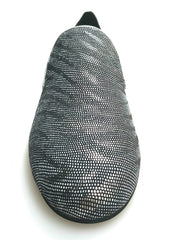 Carica immagine nella Galleria, Wish Dance Shop Mocassino Uomo in Lurex Zebrato Silver