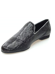Load image into Gallery viewer, Wish Dance Shop Mocassino Uomo in Paglia Nero
