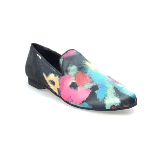Mocassino da uomo Serse 800B in stile Picasso nero con tallone in camoscio nero, scarpa elegante Wish Dance Shop