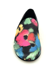 Load image into Gallery viewer, Wish Dance Shop Mocassino Uomo in Picasso Nero e Tallone in Lurex Nero