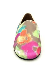 Carica immagine nella Galleria, Wish Dance Shop Mocassino Uomo in Picasso Verde e Tallone in Lurex Oro