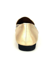 Carica immagine nella Galleria, Wish Dance Shop Mocassino Uomo in Picasso Verde e Tallone in Lurex Oro