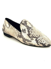 Carica immagine nella Galleria, Wish Dance Shop Mocassino Uomo in Pitone Beige