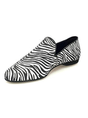 Carica immagine nella Galleria, Wish Dance Shop Mocassino Uomo in Raso Zebra
