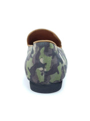 Carica immagine nella Galleria, Wish Dance Shop Mocassino Uomo in Tessuto Militare