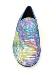 Load image into Gallery viewer, Wish Dance Shop Mocassino Uomo in Van Gogh Blu