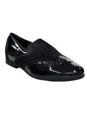Carica immagine nella Galleria, Wish Dance Shop Morgan In Vernice Nera e Camoscio Nero