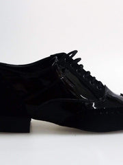 Load image into Gallery viewer, Wish Dance Shop Ms14 Camoscio e Vernice Nera