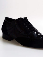 Load image into Gallery viewer, Wish Dance Shop Ms14 Camoscio e Vernice Nera