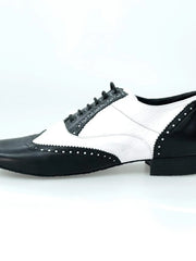 Carica immagine nella Galleria, Wish Dance Shop Ms14 Pelle Nera e Bianca