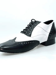 Carica immagine nella Galleria, Wish Dance Shop Ms14 Pelle Nera e Bianca