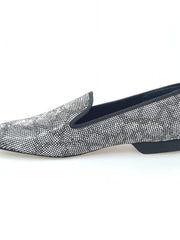 Carica immagine nella Galleria, Wish Dance Shop Ms20 Zeus Mocassino in Camoscio Nero con Borchiette Pyton