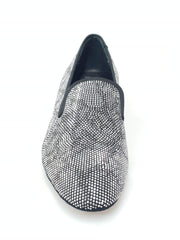 Carica immagine nella Galleria, Wish Dance Shop Ms20 Zeus Mocassino in Camoscio Nero con Borchiette Pyton