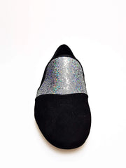 Carica immagine nella Galleria, Wish Dance Shop Ms22 Camoscio Nero con Boreale Argento