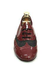 Load image into Gallery viewer, Wish Dance Shop New York Jazz Vernice Bordeaux e Pelle Nera