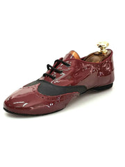 Carica immagine nella Galleria, Wish Dance Shop New York Jazz Vernice Bordeaux e Pelle Nera