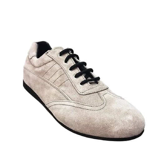 Scarpa sportiva Ghibli Sport (IMOLA) in camoscio grigio, sneaker Wish Dance Shop, design elegante e confortevole