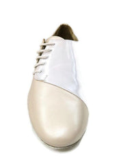 Load image into Gallery viewer, Wish Dance Shop Stardust - Scarpa da Uomo in Vitello Bianco Avorio e Perlato