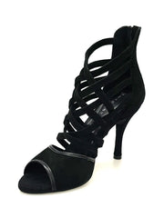 Carica immagine nella Galleria, Wishdance 161 Sandalo da Donna in morbido Camoscio Nero