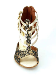 Carica immagine nella Galleria, Wishdance Lussuria - 779 Fiorato Veneziano Oro con Tallone in Lurex Oro