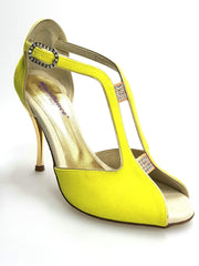 Carica immagine nella Galleria, Wishdance Fascino - Scarpa da Donna in Camoscio Giallo