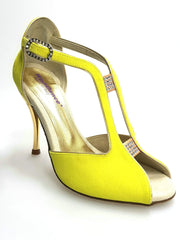 Carica immagine nella Galleria, Wishdance Fascino - Scarpa da Donna in Camoscio Giallo
