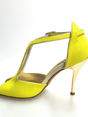 Carica immagine nella Galleria, Wishdance Fascino - Scarpa da Donna in Camoscio Giallo