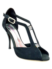 Load image into Gallery viewer, Wishdance Fascino - Scarpa da Donna in Camoscio Nero