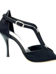 Carica immagine nella Galleria, Wishdance Fascino - Scarpa da Donna in Camoscio Nero