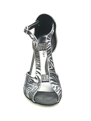 Carica immagine nella Galleria, Wishdance Fascino - Scarpa da Donna in Jungla Grigio e Tallone in Camoscio Grigio