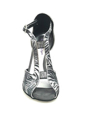 Carica immagine nella Galleria, Wishdance Fascino - Scarpa da Donna in Jungla Grigio e Tallone in Camoscio Grigio